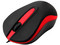 Mouse Óptico Quaroni MAQ01R, USB. Color Rojo.