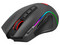 Mouse Gamer Inalámbrico Redragon Predator Pro M612, 8000 DPI, RGB, 9 Botones Programables, Receptor USB Tipo C, Bluetooth. Color Negro.