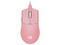 Mouse Gamer Redragon K1NG M724, 12400 DPI, 5 Botones Programables, Cable USB. Color Rosa.