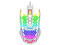 Mouse Gamer Inalámbrico T-Dagger Imperial T-TGM310, 7200 DPI, 8 Botones Programables, Cable USB de 1 m. Color Blanco.