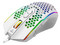 Mouse Gamer Inalámbrico T-Dagger Imperial T-TGM310, 7200 DPI, 8 Botones Programables, Cable USB de 1 m. Color Blanco.