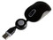 Mini Mouse Targus Compact Óptico, retráctil USB. Color Negro.