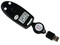 Mini Mouse Targus Óptico (OEM), Cable Retráctil USB. Color Plateado/Negro