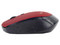 Mouse TechZone TZ19MOU01 Inalambrico, Receptor USB, 1600 dpi. Color Rojo/Negro.