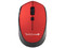 Mouse TechZone TZ19MOU01 Inalambrico, Receptor USB, 1600 dpi. Color Rojo/Negro.
