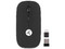 Mouse Inalambrico Techzone TZACMOI30, 1200 DPI, Batería Recargable, USB, Receptor USB, Color Negro.