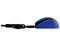 Mini Mouse TechZone Óptico, retráctil USB. Color Azul