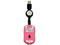 Mini Mouse TechZone Óptico, retráctil USB. Color Rosa
