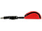 Mini Mouse TechZone Óptico, retráctil USB. Color Rojo