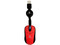 Mini Mouse TechZone Óptico, retráctil USB. Color Rojo