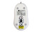 Mini Mouse TechZone Láser, Cable Retráctil USB. Color Blanco