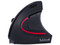 Mouse Inalámbrico TechZone Ergo 02, hasta 1600 dpi, 6 botones, Bluetooth, Receptor USB, Batería recargable. Color Negro.