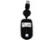 Mini Mouse TrueBasix Óptico, retráctil USB. Color Negro