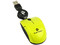 Mini Mouse TrueBasix Óptico, retráctil USB. Color Amarillo