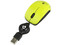 Mini Mouse TrueBasix Óptico, retráctil USB. Color Amarillo