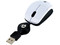 Mini Mouse TrueBasix Óptico, retráctil USB. Color Blanco