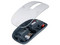 Mouse Óptico Inalámbrico Vorago MO-415, 1600 DPI, Bluetooth, Receptor USB, Transparente.