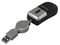 Mini Mouse Verbatim Óptico, Cable Retráctil, USB/PS/2