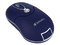 Mini Mouse Verbatim Óptico Inalámbrico, Recargable USB. Color Azul