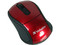Mouse Verbatim GO MNI Óptico Inalámbrico para Laptop, USB. Color Rojo