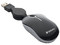 Mini Mouse Óptico Verbatim VB98113-BLK, Cable Retráctil, USB. Color Negro.