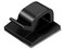 Organizador Adhesivo para Cables, 24 Piezas, Color Negro.