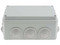 Caja de Derivación Gewiss GW-44-007, PVC, Tapa Atornillada, Para Exterior, 10 Entradas.