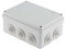 Caja de Derivación Gewiss GW-44-007, PVC, Tapa Atornillada, Para Exterior, 10 Entradas.