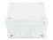 Caja Estanca de derivación Gewiss con sello de goma, Auto-extinguible, para exterior. Color Blanco.