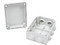 Caja Estanca Gewiss GW-44-026 de derivación De PVC, 10 entradas, auto-extinguible, para exterior. Color Blanco.