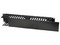 Organizador de Cables Intellinet, Horizontal, Con Tapa de Plástico, Para Rack/Gabinete 19\, 2U.