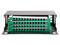Distribuidor de Fibra Óptica LinkedPro deslizable, con 48 adaptadores LC Duplex/LC Simplex o 48 SC Simplex, 3U, Color Negro.