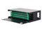Distribuidor de Fibra Óptica LinkedPro deslizable, con 48 adaptadores LC Duplex/LC Simplex o 48 SC Simplex, 3U, Color Negro.