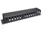 Organizador horizontal de cables Manhattan de 19