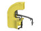 Bajada para Canaleta Panduit  FiberRunner, 2x2x, Color Amarillo.