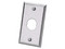 Placa de Pared PANDUIT IndustrialNet, Para 1 Conector Industrial, Acero Inoxidable.