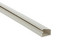 Canaleta LD10 de PVC rígido, con cinta adhesiva para instalación sin herramientas, de 38.4 x 24 x 3048 mm, Color Blanco Mate