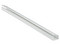 Canaleta LD10 de PVC rígido, con cinta adhesiva para instalación sin herramientas, Color Blanco.