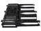 Organizador de Cables Panduit NM1 Horizontal, Doble (Frontal y Posterior), Para Rack de 19