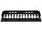 Organizador de Cables Horizontal NetManager,  Sencillo (Solo Frontal),  Para Rack de 19