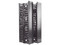 Organizador de Cables Vertical Panduit NetRunner, Doble (Frontal y Posterior), 45UR. Color Negro.