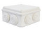 Caja Estanca SAXXON SX-WD-015, 8 Entradas, IP55, Derivación De PVC, Color Blanco.