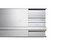 Canaleta de aluminio THORSMAN INKA-140, 140 x 41 tramo 3m.