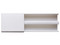 Canaleta Thorsnman de PVC auto extinguible, doble vía interna 4.8 x 1.6cm, tramo de 2.5m. Color Blanco