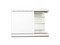 Canaleta con tapa Thorsman TEK-100 de PVC auto extinguible. Color Blanco