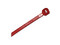 Cincho de Nylon THORSMAN TH-300-R, Color Rojo, 4.8x300mm , Paquete de 100 piezas.