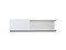 Canaleta Thorsman TMK-1735-SD sin División, 2.5m. Color Blanco.