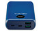 Batería Portátil Recargable ADATA P20000QCD Power Bank de 20,000mAh, con Tecnología de Carga Rápida Qualcomm 3.0, para Smartphones y Tablets. Color Azul.