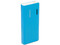 Batería Portátil recargable y linterna LED ADATA PT100 Powerbank de 10000 mAh. Color Azul/Blanco.