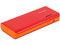 Batería Portátil recargable y linterna LED ADATA PT100 Powerbank de 10000 mAh. Color Rojo/Naranja.